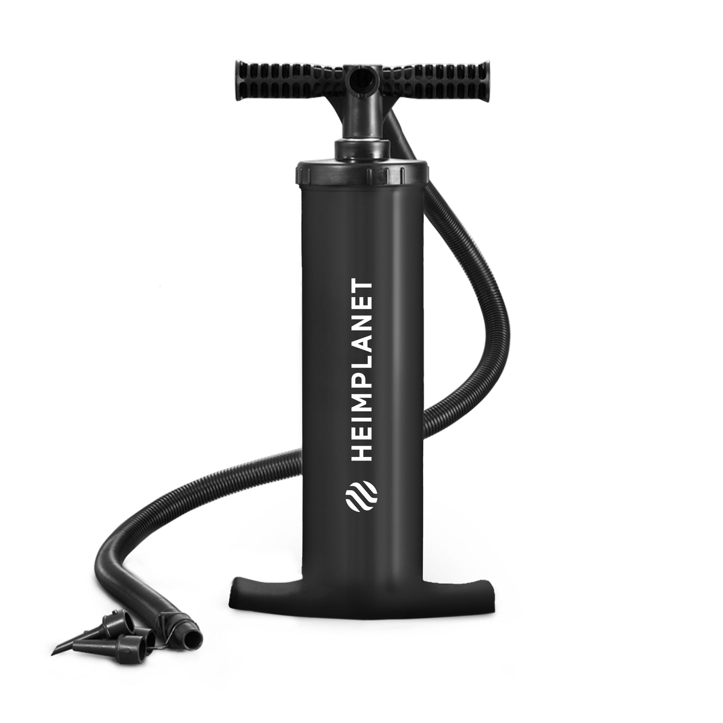 DOUBLE ACTION FLOOR PUMP Black edition