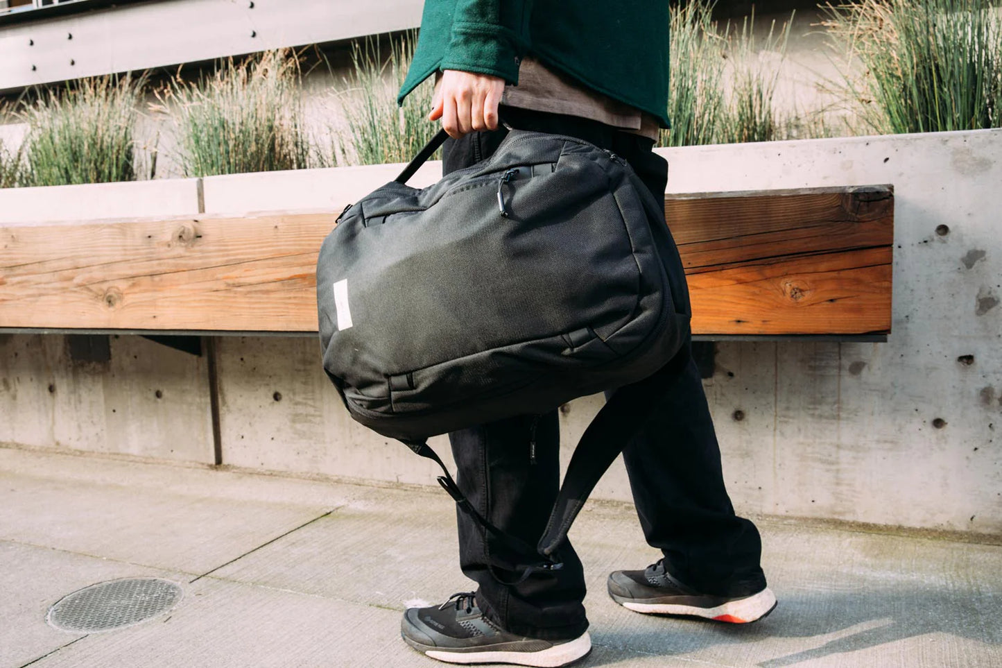 TRANSIT LINE DAYPACK 24L, BLACK