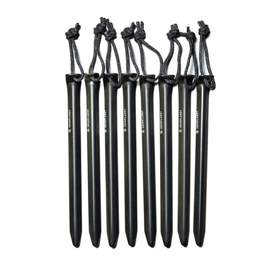 V-SHAPED ALUMINIUM TENT PEGS (8本)