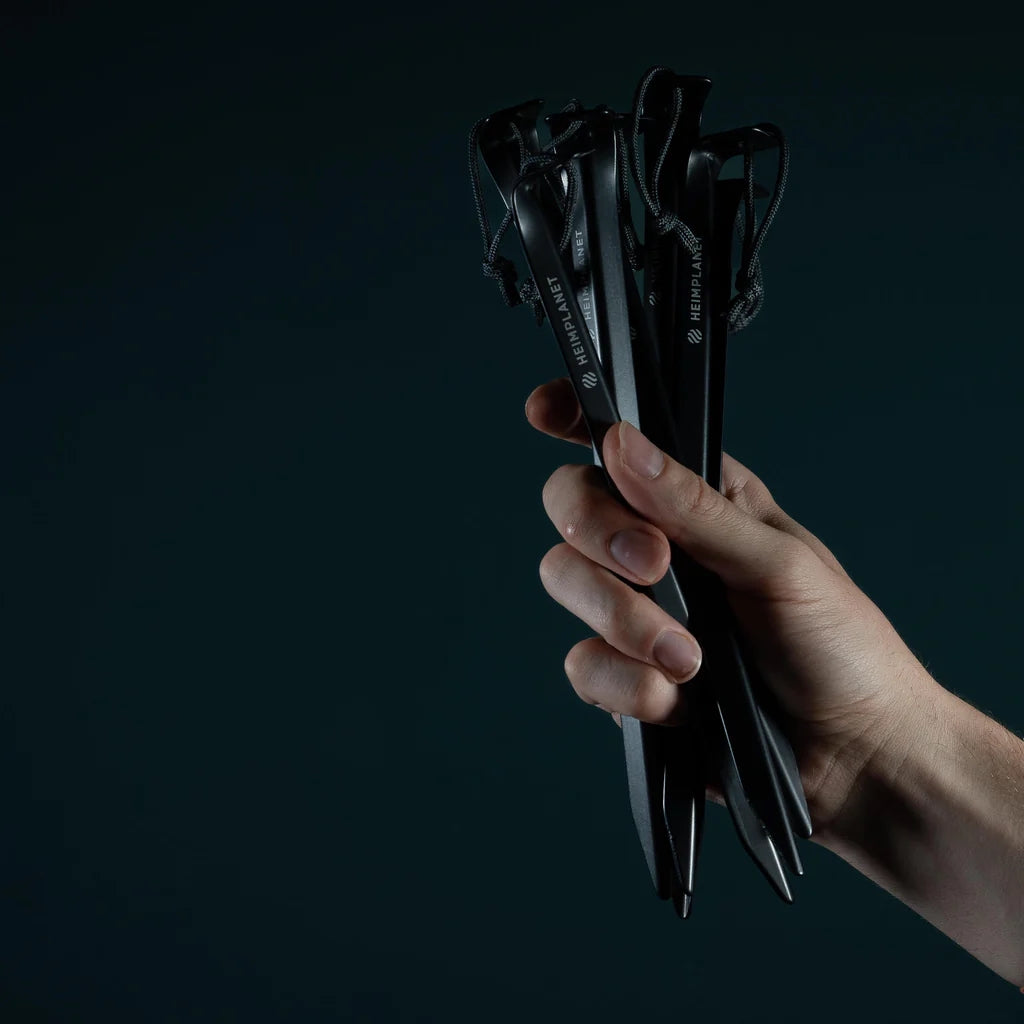 Aluminium V-Shape XL Peg Set