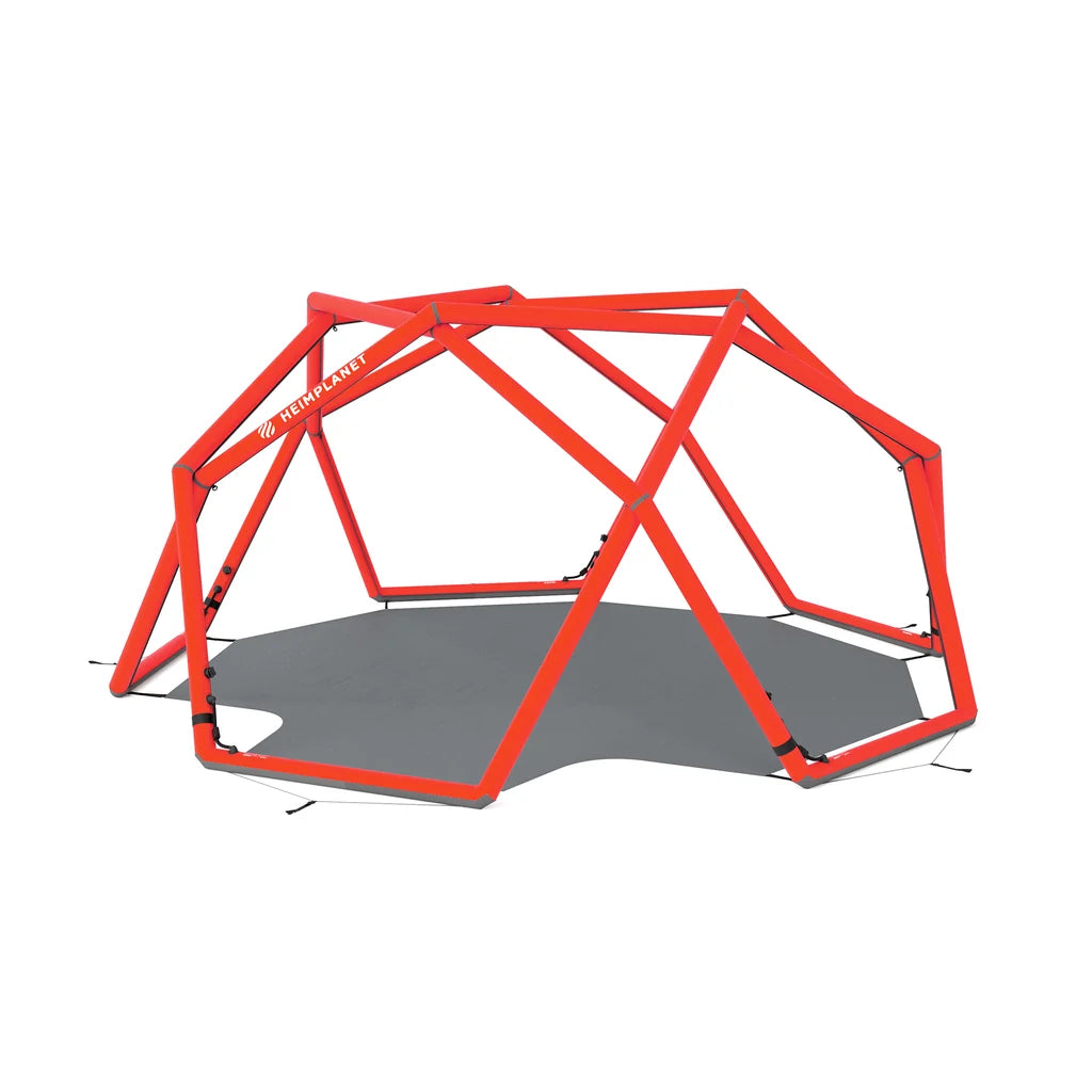 THE CAVE XL, 4-SEASON, NEON RED/CASTLEROCK