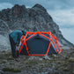 THE CAVE XL, 4-SEASON, NEON RED/CASTLEROCK