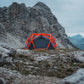 THE CAVE XL, 4-SEASON, NEON RED/CASTLEROCK