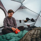 THE CAVE XL, 4-SEASON, NEON RED/CASTLEROCK